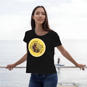 bearly packed woman