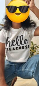 Hello Beaches Crop Top – Fun, Flirty, and Beach-Ready photo review